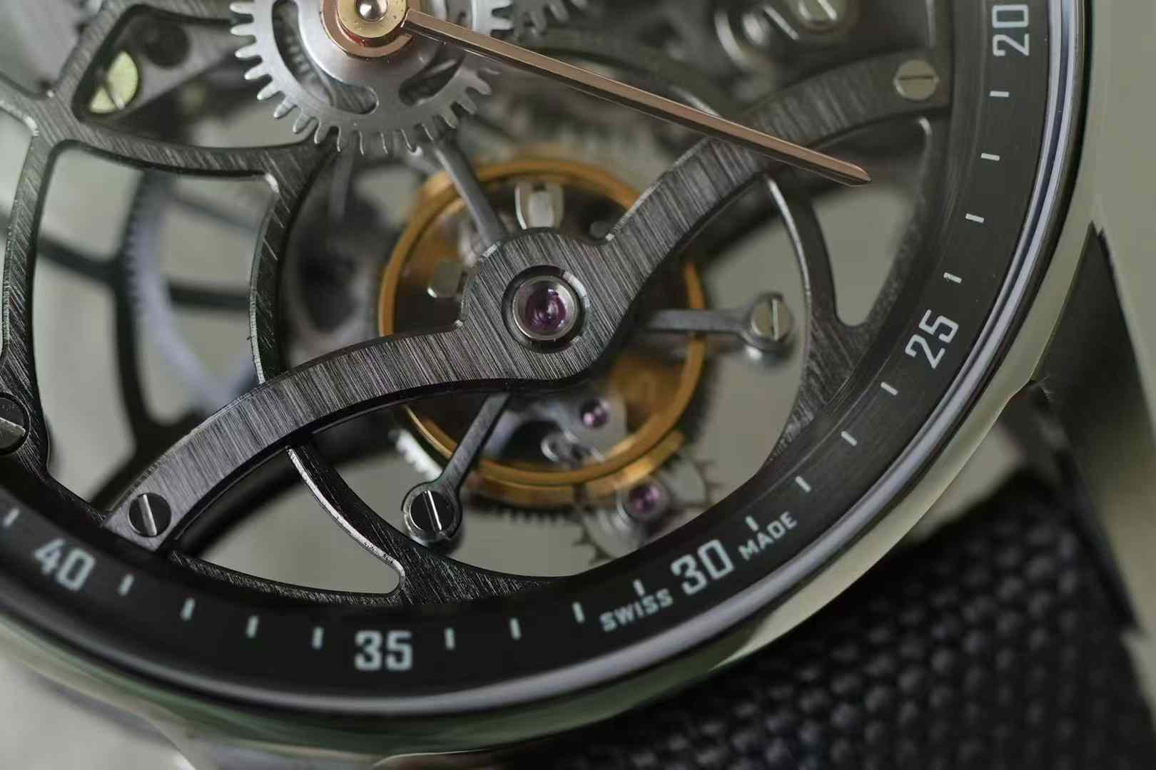 Audemars Piguet-Code11.59 26600CR 41mm Stainless Steel/Nylon Skeleton Dial APPF AP2948 Toubillon Maual - Image 11