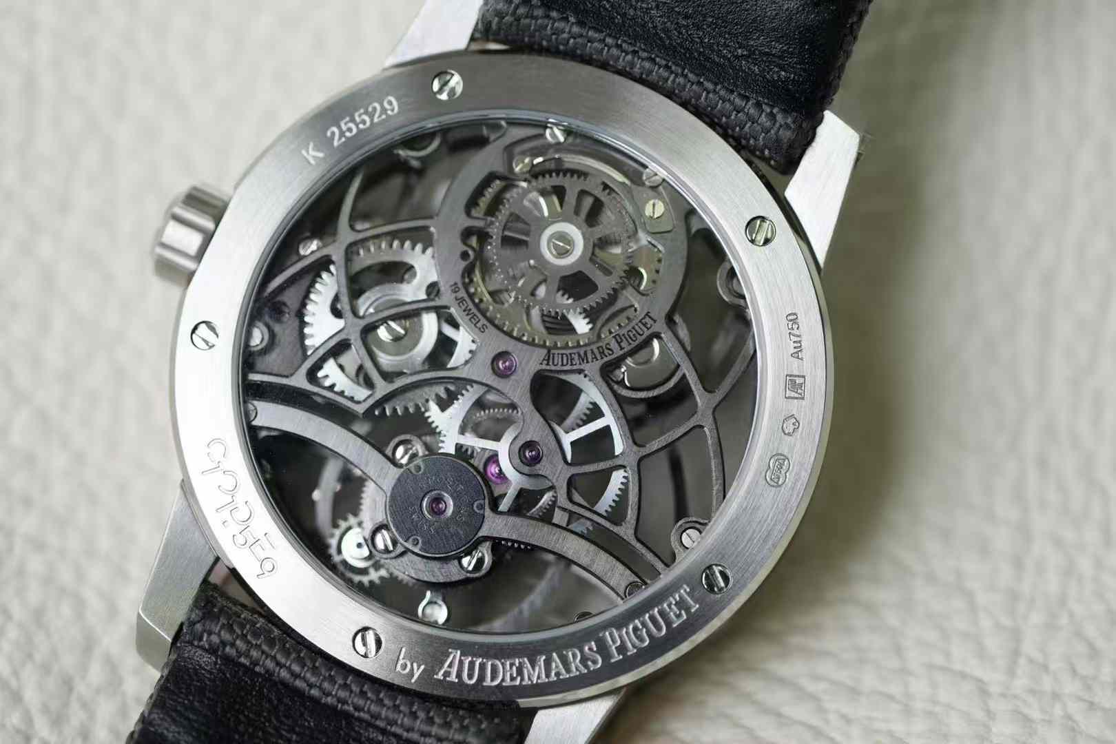 Audemars Piguet-Code11.59 26600CR 41mm Stainless Steel/Nylon Skeleton Dial APPF AP2948 Toubillon Maual - Image 16