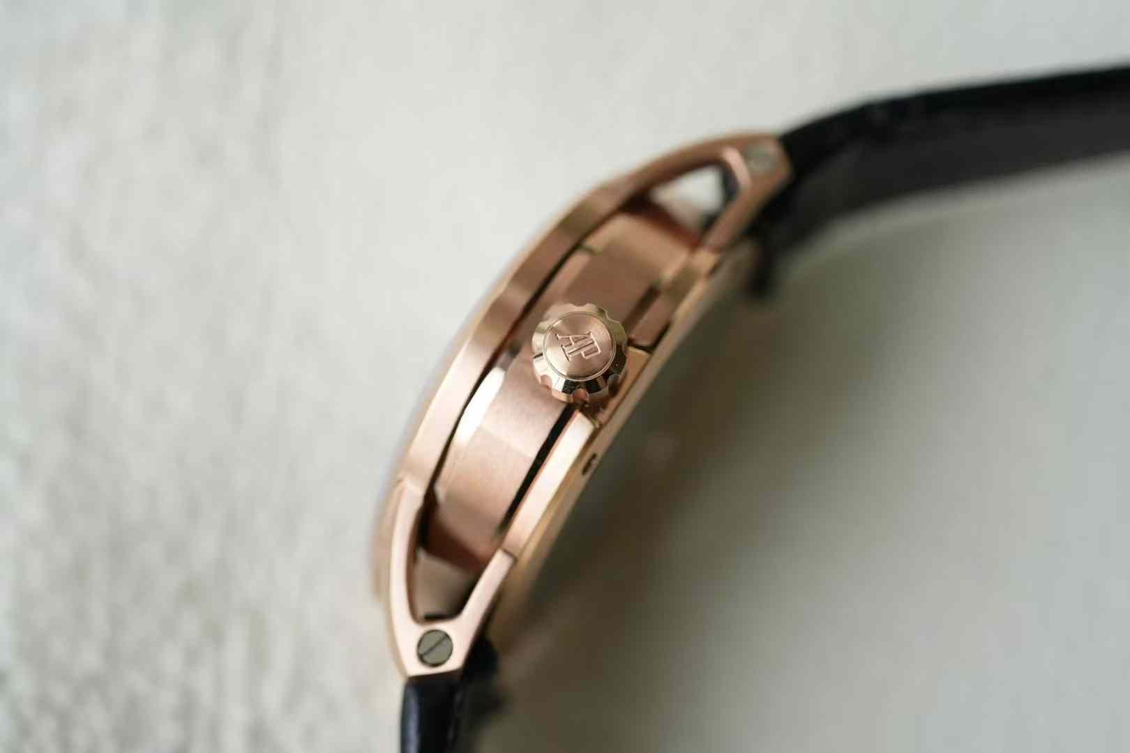 Audemars Piguet-Code11.59 26600CR 41mm Rose Gold/Leather Skeleton Dial APPF AP2948 Toubillon Maual - Image 15