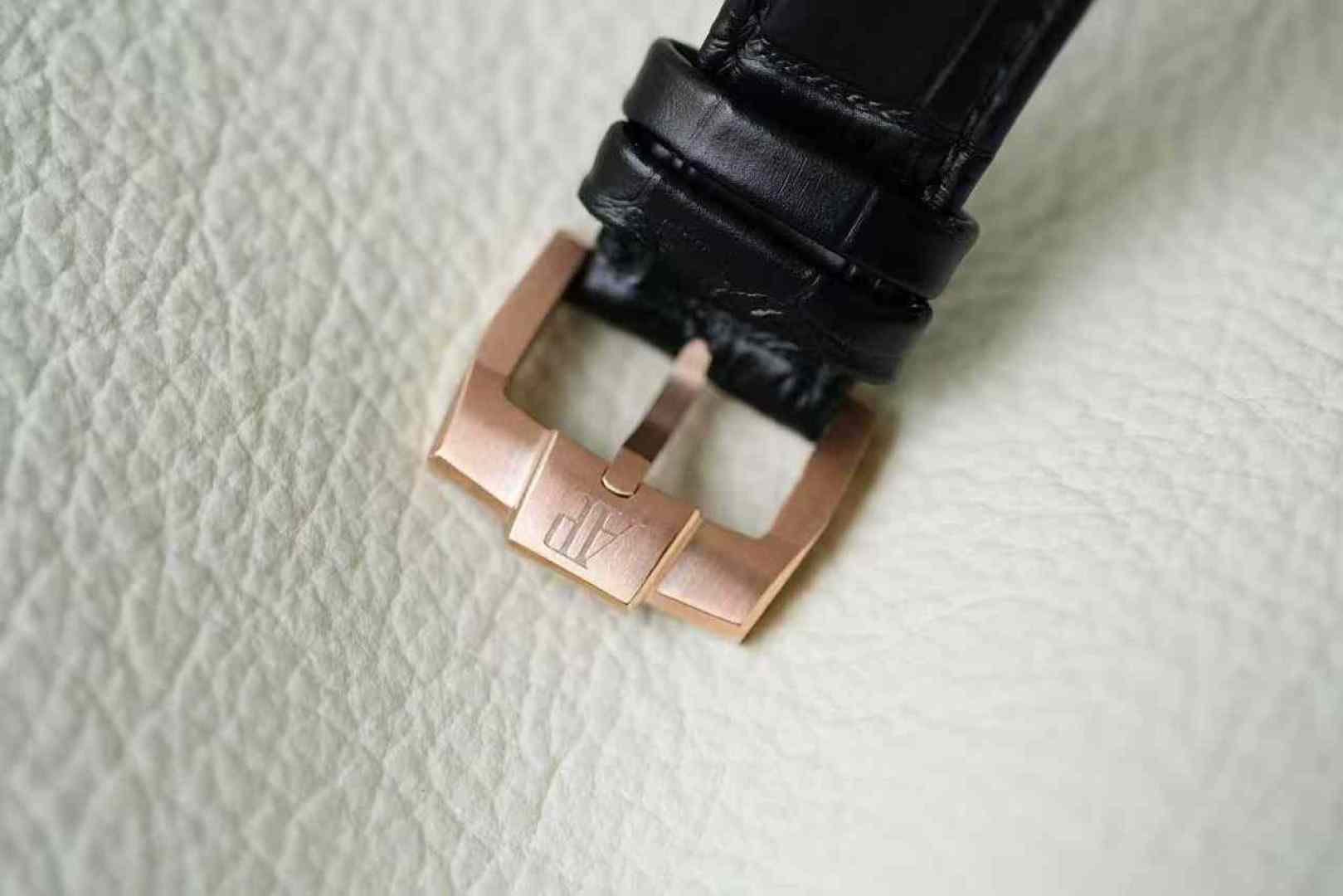 Audemars Piguet-Code11.59 26600CR 41mm Rose Gold/Leather Skeleton Dial APPF AP2948 Toubillon Maual - Image 18