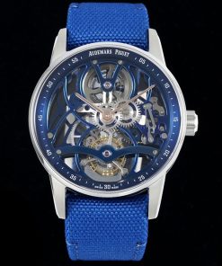 Audemars Piguet-Code11.59 26600CR 41mm Stainless Steel/Nylon Skeleton Dial APPF AP2948 Toubillon Maual