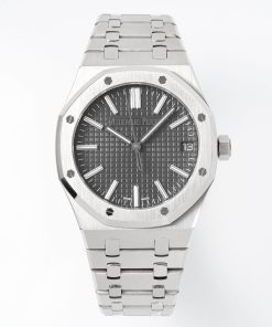 Audemars Piguet-Royal Oak 41mm 15510 Stainless Steel/Steel Grey Dial/Stick Markers APSF SA4302 Automatic