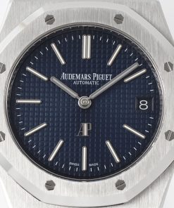 Alternative view of Audemars Piguet-Royal Oak Jumbo Ultra Thin 39mm 16202ST Stainless Steel/Steel Blue Grey Dial ZF A7121 Automatic
