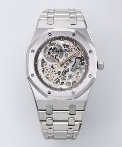 Audemars Piguet-Royal Oak Openworked 16204 39mm Stainless Steel/Steel Skeleton Dial ZF A7124 Automatic