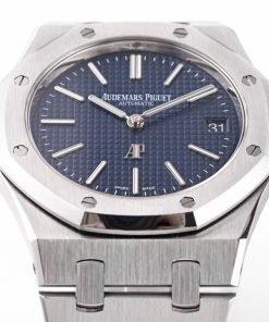 Alternative view of Audemars Piguet-Royal Oak 15202 39mm Stainless Steel/Steel Blue Dial ZF Cal.2121 Automatic