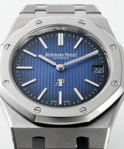 Alternative view of Audemars Piguet-Royal Oak 15202 39mm Titanium/Titanium Gradient Blue Dial ZF A2121 Automatic