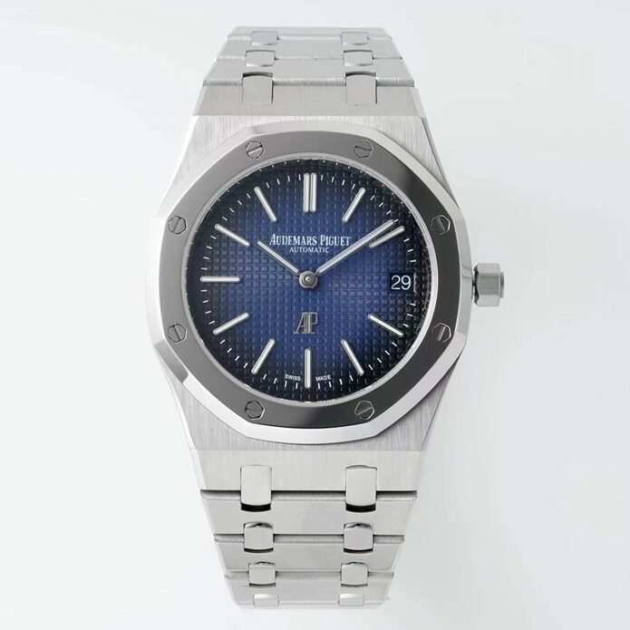 Audemars Piguet-Royal Oak 15202 39mm Stainless Steel/Steel Gradient Blue Dial IPF A2121 Automatic