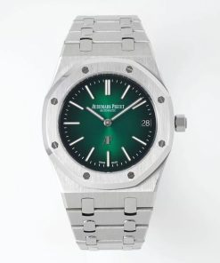 Audemars Piguet-Royal Oak 15202 39mm Stainless Steel/Steel Gradient Green Dial IPF A2121 Automatic
