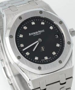 Alternative view of Audemars Piguet-Royal Oak 15202 39mm Stainless Steel/Steel Black Dial IPF A2121 Automatic