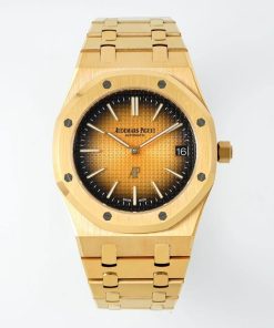 Audemars Piguet-Royal Oak 15202 39mm Yellow Gold/Yellow Gold Gradient Yellow Dial IPF A2121 Automatic