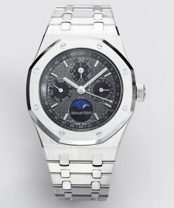 Audemars Piguet-Royal Oak Perpetual Calendar 41mm 26574ST Stainless Steel/Steel Grey Dial BBSF A5134 Automatic