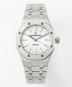 Audemars Piguet-Royal Oak 15450 37mm Stainless Steel/Steel White Dial APSF SA3120 Automatic