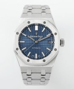 Audemars Piguet-Royal Oak 15450 37mm Stainless Steel/Steel Blue Dial APSF SA3120 Automatic