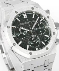 Alternative view of Audemars Piguet-Royal Oak Chronograph 26240ST 41mm Stainless Steel/Steel Green Dial APSF V2 SH4401 Automatic