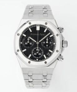 Audemars Piguet-Royal Oak Chronograph 26240ST 41mm Stainless Steel/Steel Black Dial APSF V2 SH4401 Automatic