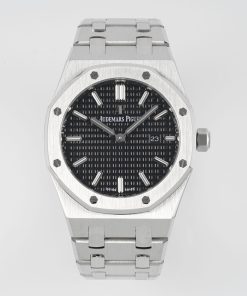 Audemars Piguet-Royal Oak Ladies 67651OR 33mm Stainless Steel/Steel Black Dial ZF Swiss Quartz