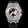 Audemars Piguet-Royal Oak Offshore 26470ST Chronograph 42mm Stainless Steel/Leather White/Black Dials TKF A7750 Automatic