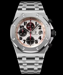 Audemars Piguet-Royal Oak Offshore 26470ST Chronograph 42mm Stainless Steel/Steel Cream Dials TKF A7750 Automatic
