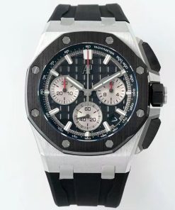Audemars Piguet-Royal Oak Offshore 26420SO Chronograph 43mm Stainless Steel/Rubber Black/White Dials APSF SH4401 Automatic