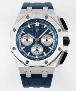 Audemars Piguet-Royal Oak Offshore 26420SO Chronograph 43mm Stainless Steel/Rubber Blue Dial APSF SH4401 Automatic