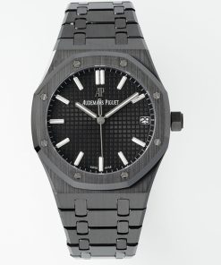 Audemars Piguet-Royal Oak 41mm 15500 Black Ceramic/Ceramic Black Dial APSF SA4302 Automatic
