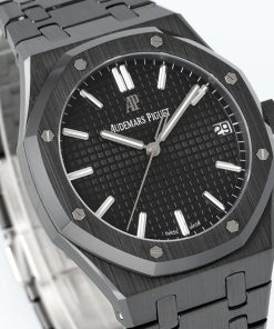 Alternative view of Audemars Piguet-Royal Oak 41mm 15500 Black Ceramic/Ceramic Black Dial APSF SA4302 Automatic