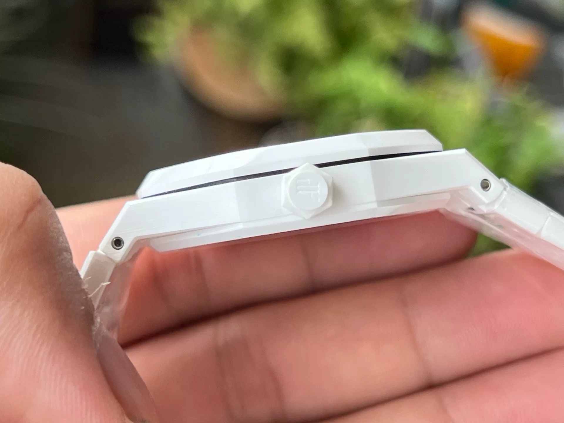 Audemars Piguet-Royal Oak 41mm 15500 White Ceramic/Ceramic Sunflower Dial APSF SA4302 Automatic - Image 14