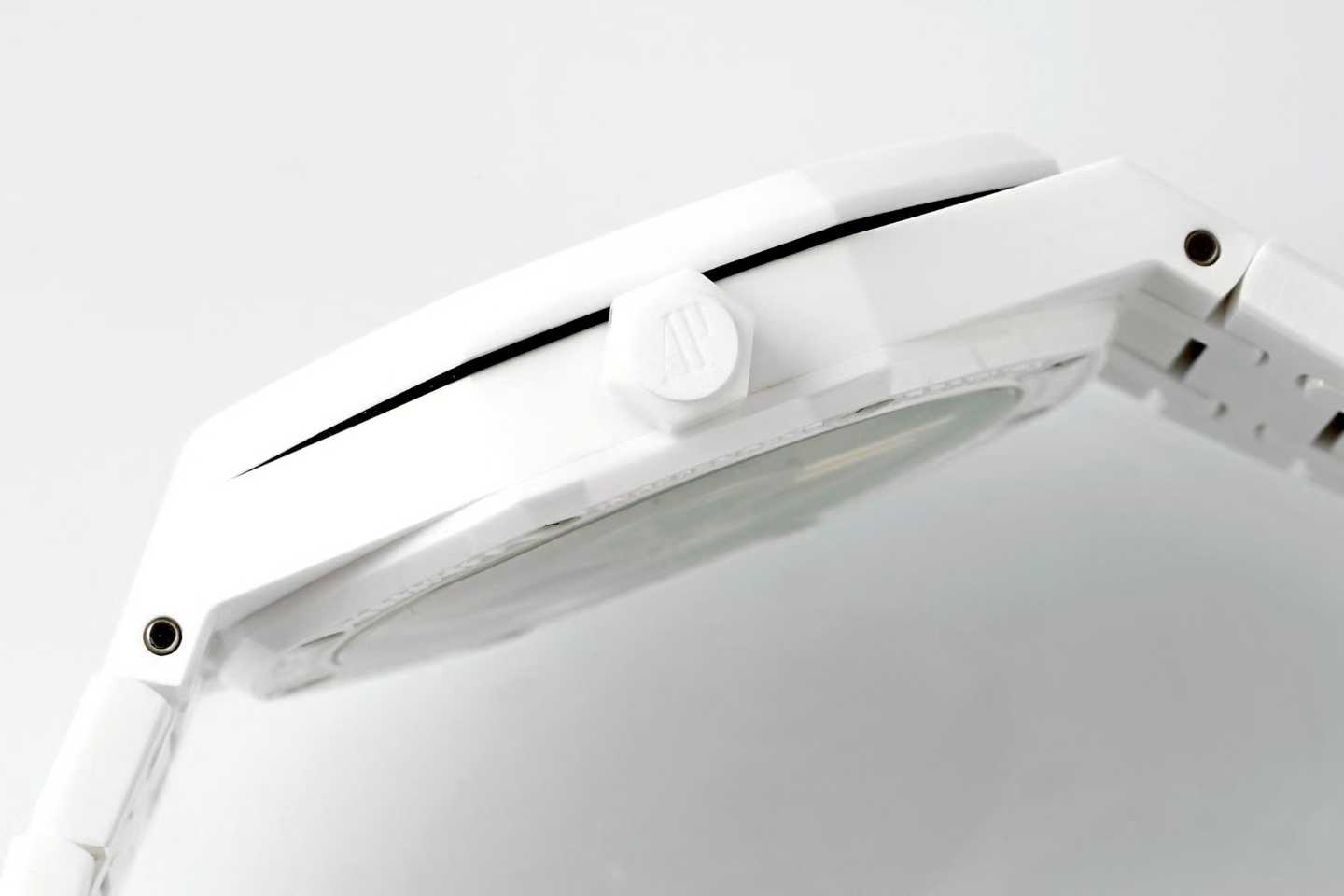 Audemars Piguet-Royal Oak 41mm 15500 White Ceramic/Ceramic Sunflower Dial APSF SA4302 Automatic - Image 7