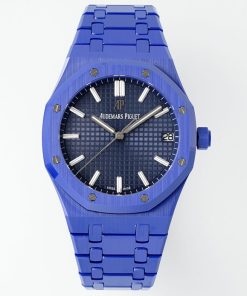 Audemars Piguet-Royal Oak 41mm 15500 Blue Ceramic/Ceramic Blue Dial APSF SA4302 Automatic