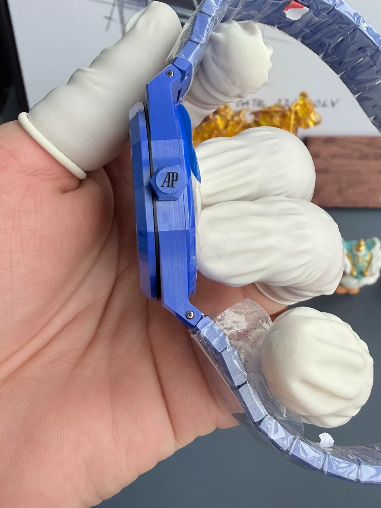 Audemars Piguet-Royal Oak 41mm 15500 Blue Ceramic/Ceramic Sunflower Dial APSF SA4302 Automatic - Image 13