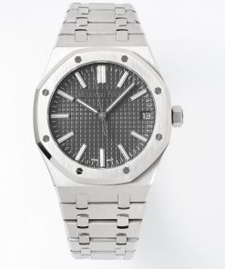 Audemars Piguet-Royal Oak 41mm 15510 Stainless Steel/Steel Grey Dial Stick Markers APSF SA4302 Automatic