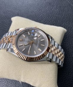 Alternative view of Rolex-Datejust 116231 36mm Jubilee Rose Gold/Steel Silver Dial Stick Markers EWF VR3235 Automatic