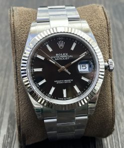Rolex-Datejust 126334 41mm Oyster Stainless Steel/Steel Black Dial Stick Markers VSF DD3235 Automatic