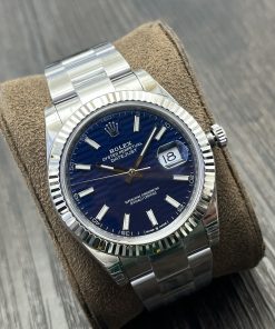 Alternative view of Rolex-Datejust 126334 41mm Oyster Stainless Steel/Steel Blue Fluted Dial Stick Markers VSF DD3235 Automatic