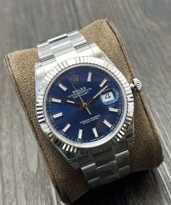 Alternative view of Rolex-Datejust 126334 41mm Oyster Stainless Steel/Steel Blue Dial Stick Markers VSF DD3235 Automatic