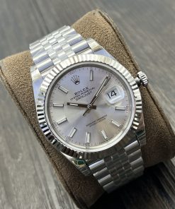 Alternative view of Rolex-Datejust 126334 41mm Jubilee Stainless Steel/Steel Silver Dial Stick Markers VSF DD3235 Automatic