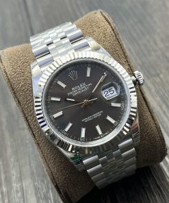 Alternative view of Rolex-Datejust 126334 41mm Jubilee Stainless Steel/Steel Grey Dial Stick Markers VSF DD3235 Automatic