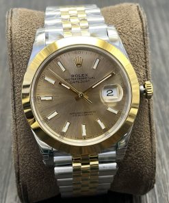 Rolex-Datejust 126303 41mm Jubilee Yellow Gold/Steel Champagne Gold Dial Stick Markers VSF DD3235 Automatic