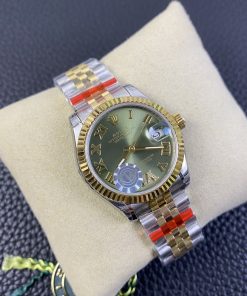 Alternative view of Rolex-Datejust 278273 Ladies 31mm Jubilee Stainless Steel/Yellow Gold Mint Green Dial Roman Markers TWF A2236 Automatic