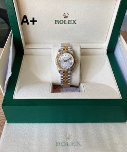 Alternative view of Rolex-Datejust 278273 Ladies 31mm Jubilee Stainless Steel/Yellow Gold Silver Dial Roman Markers A+F A2236 Automatic
