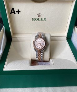 Alternative view of Rolex-Datejust 278271 Ladies 31mm Jubilee Stainless Steel/Rose Gold Sundust(Pink) Dial Stick Markers A+F A2236 Automatic