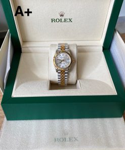 Alternative view of Rolex-Datejust 278273 Ladies 31mm Jubilee Stainless Steel/Yellow Gold Silver Dial Diamonds Markers A+F A2236 Automatic