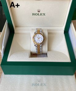 Alternative view of Rolex-Datejust 278273 Ladies 31mm Jubilee Stainless Steel/Yellow Gold White Dial Roman Markers A+F A2236 Automatic