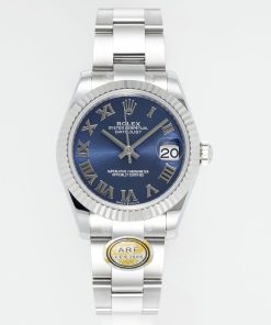 Rolex-Datejust 278274 Ladies 31mm Oyster Stainless Steel/Steel Blue Dial Roman Markers ARF A2236 Automatic