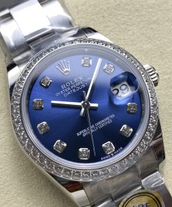 Alternative view of Rolex-Datejust 278384 Ladies 31mm Diamonds Oyster Stainless Steel/Steel Blue Dial Diamonds Markers ARF A2236 Automatic