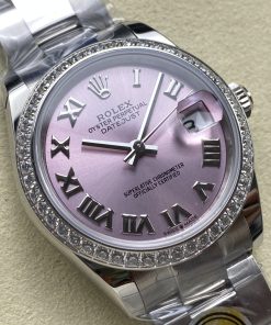 Alternative view of Rolex-Datejust 278289 Ladies 31mm Oyster Stainless Steel/Steel Sundust Pink Dial Roman Markers ARF A2236 Automatic
