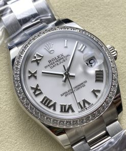 Alternative view of Rolex-Datejust 278289 Ladies 31mm Oyster Stainless Steel/Steel White Dial Roman Markers ARF A2236 Automatic