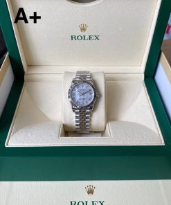 Alternative view of Rolex-Datejust 278274 Ladies 31mm Jubilee Stainless Steel/Steel Mother-Of-Pearl Dial Roman Markers A+F A2236 Automatic