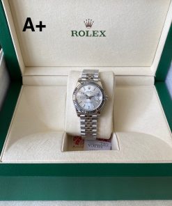 Alternative view of Rolex-Datejust 278274 Ladies 31mm Jubilee Stainless Steel/Steel Silver Dial Stick Markers A+F A2236 Automatic