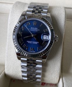 Rolex-Datejust 278274 Ladies 31mm Jubilee Stainless Steel/Steel Blue Dial Roman Markers A+F A2236 Automatic